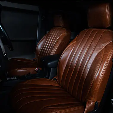 Old Leather Seriesの装着イメージ