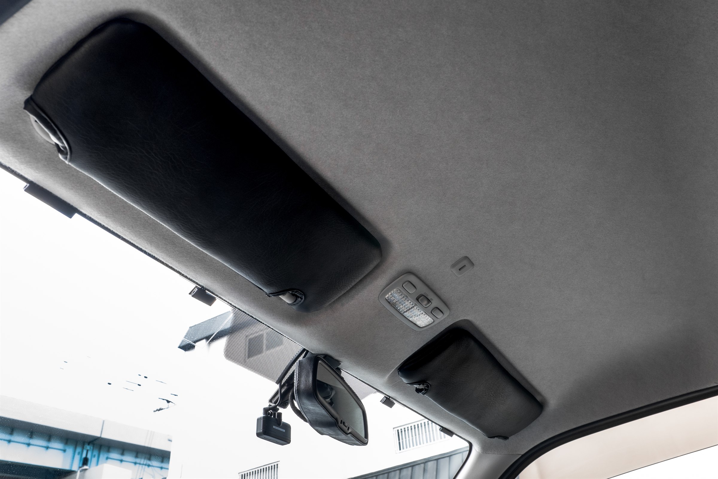 Sun Visor Coverの装着イメージ