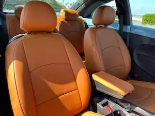 【装着写真】theビートル Refinad Leather Deluxe Series シートカバー [品番:VW0388-01]