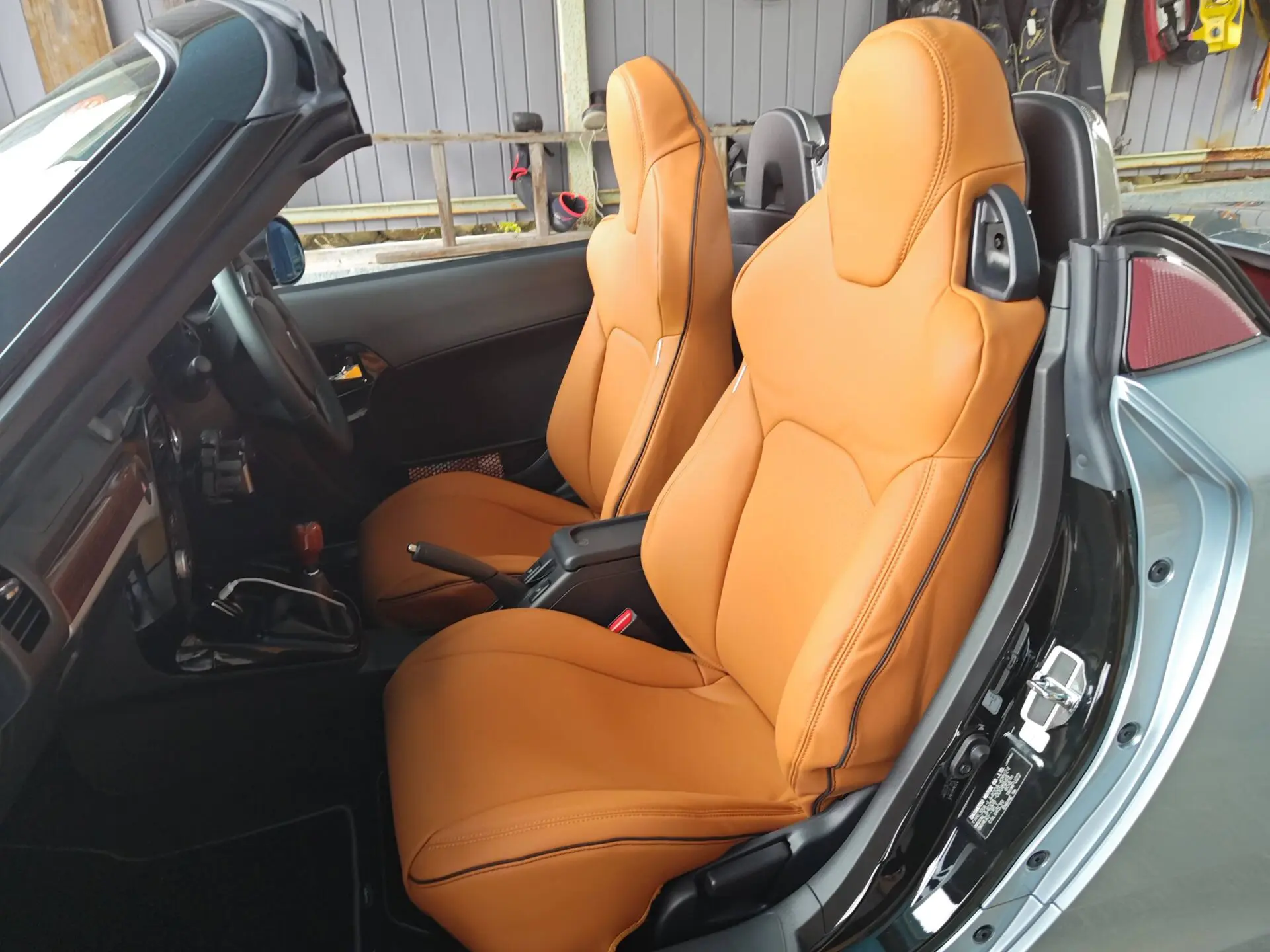 【装着写真】コペン Astraea Series シートカバー [品番:D0621-01]