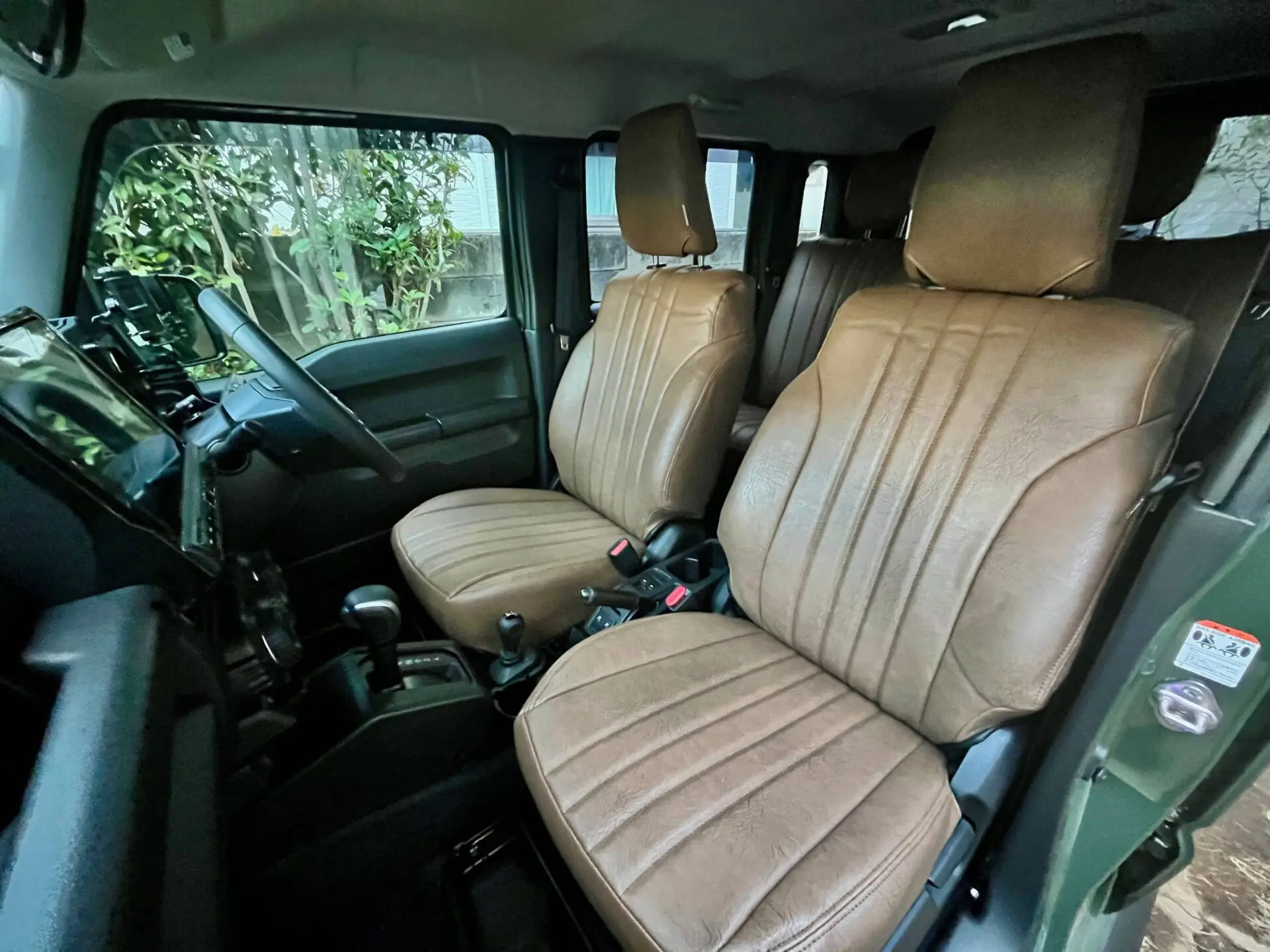 【装着写真】ジムニーノマド Heritage Series シートカバー [品番:S0646-01]