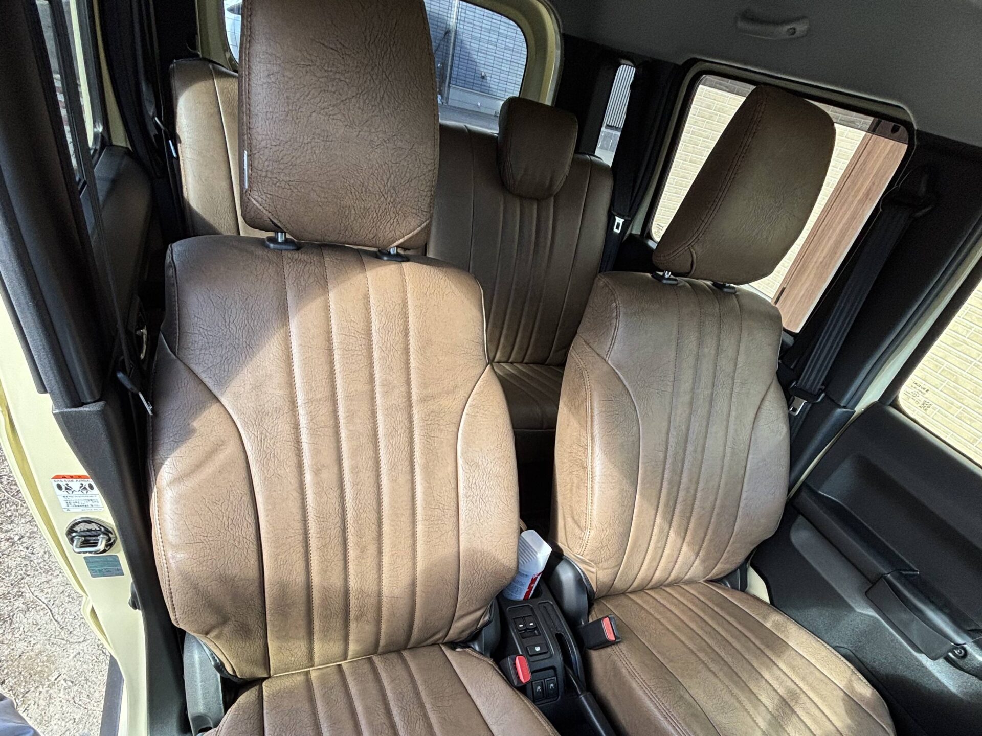 【装着写真】ジムニーノマド Heritage Series シートカバー [品番:S0646-01]